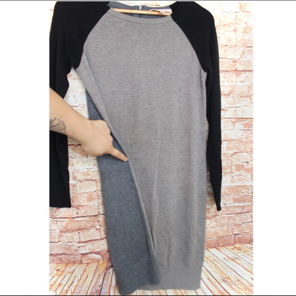 Philosophy Apparel Two-Tone Color Block Sweater Dress